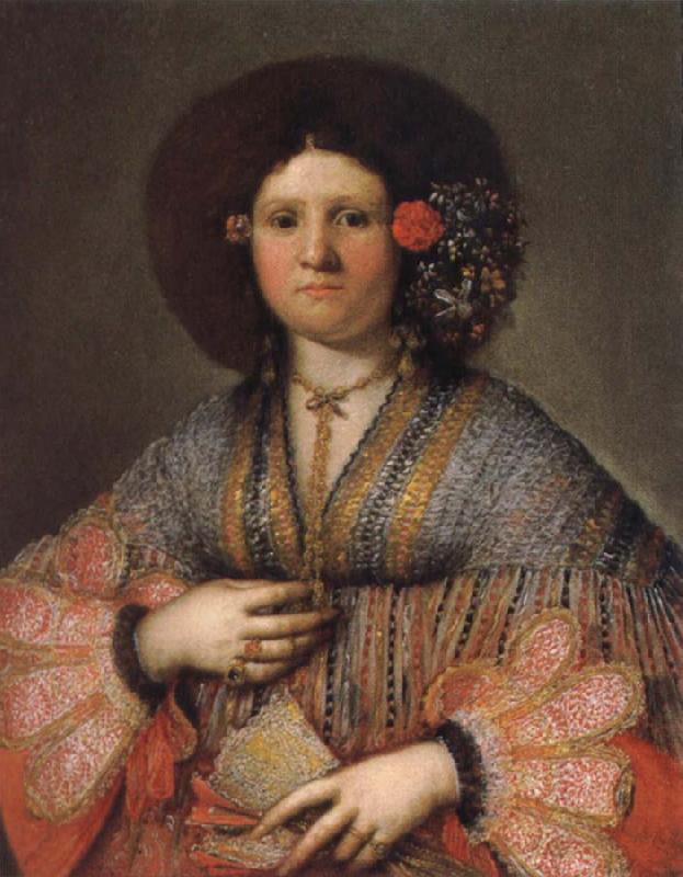 Girolamo Forabosco Portrait of a Venetian Lady Germany oil painting art
